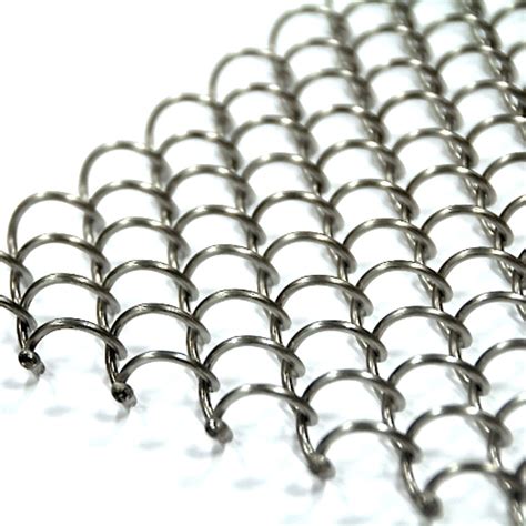 metal fabric attachments|coiled wire mesh fabric.